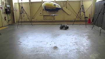 Autonomous Quadcopter Tracking and Following Ground Vehicle