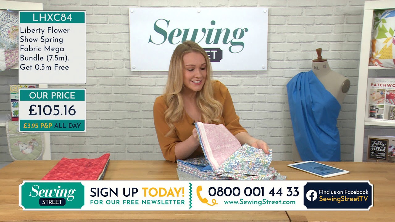 Sewing Street 21/02/2020 Liberty Fabrics YouTube