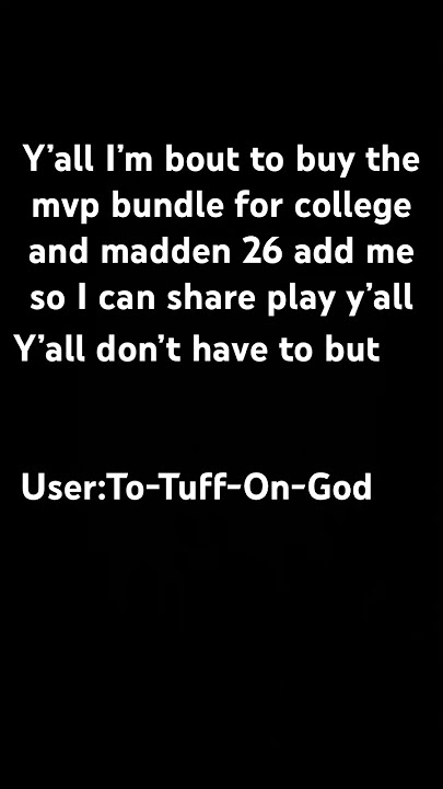 #rap #hiphop #music #rapper #2025 #madden26#college26#Mvp #MVPBundle