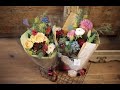 【ある朝の花束ラッピング】l'atelier bois アトリエボア