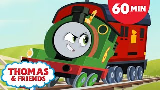 Thomas and Percy make a Dash | Thomas & Friends: All Engines Go! |  60 Minutes of Kids Cartoon!