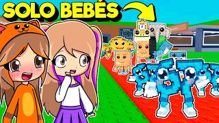 Construí una BASE de SOLO BRAINROT BEBÉS en Steal a Brainrot Roblox