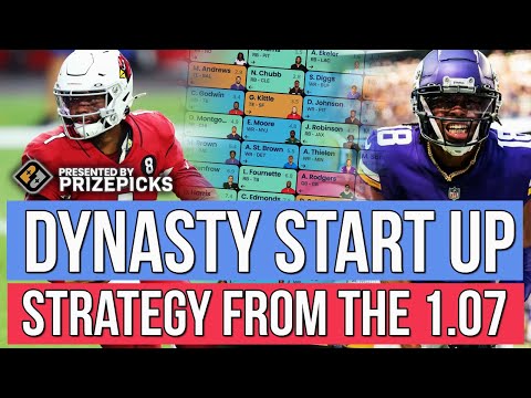 Dynasty Fantasy Football Startup on SLEEPER | Strategy from the 1.07