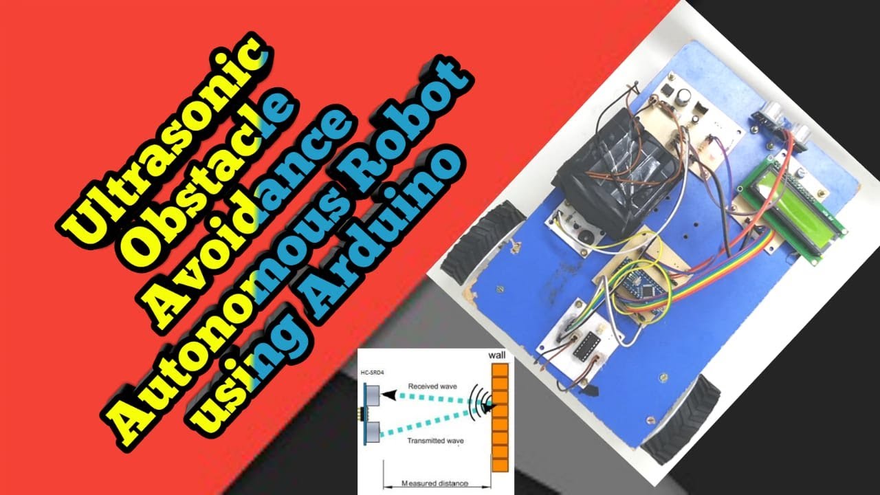 Ultrasonic Obstacle Avoidance Autonomous Robot using Arduino - YouTube