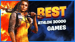 10 AAA Games for Athlon 3000G Vega 3