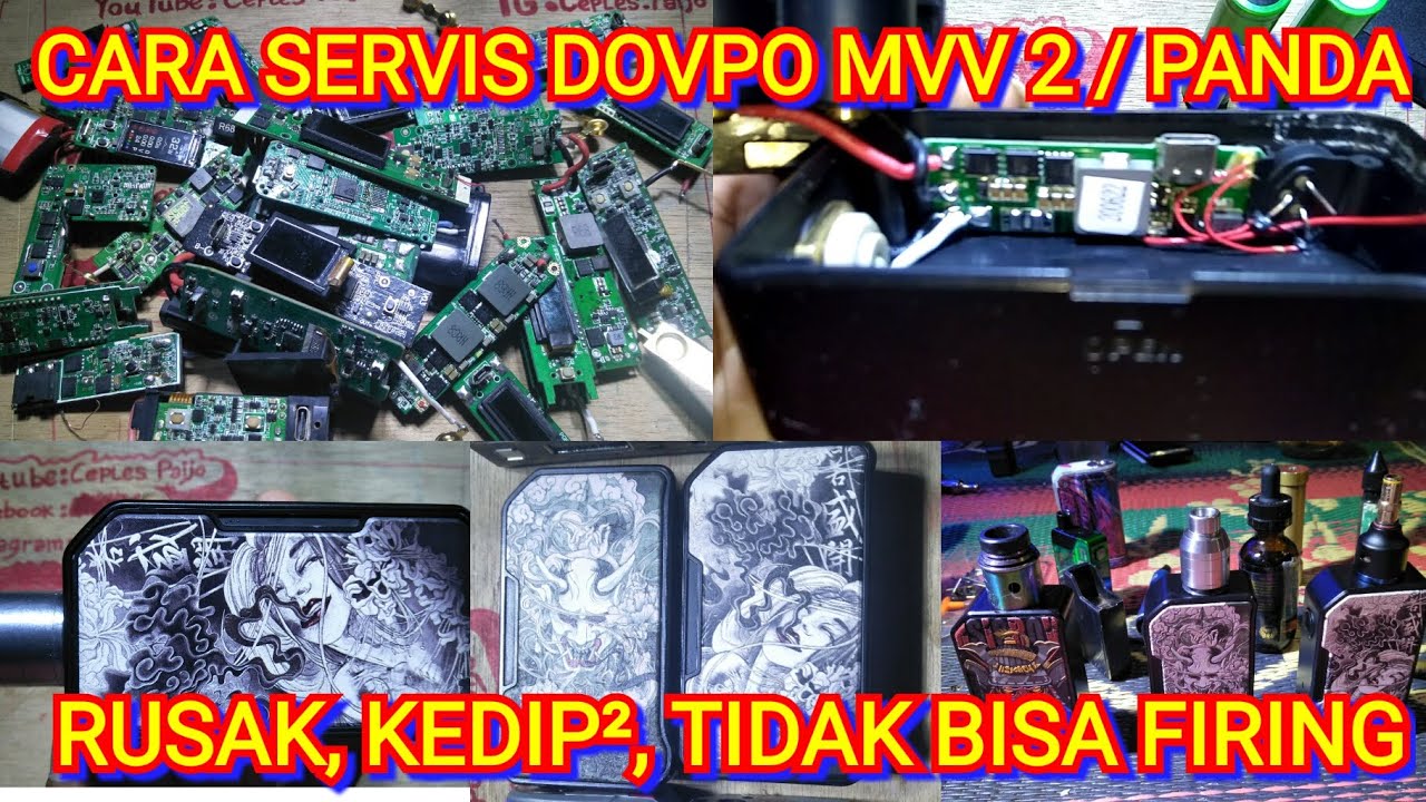 Tutorial cara servis panda kedip-kedip