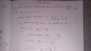 Celebrity analytic functions problem 1 Profile