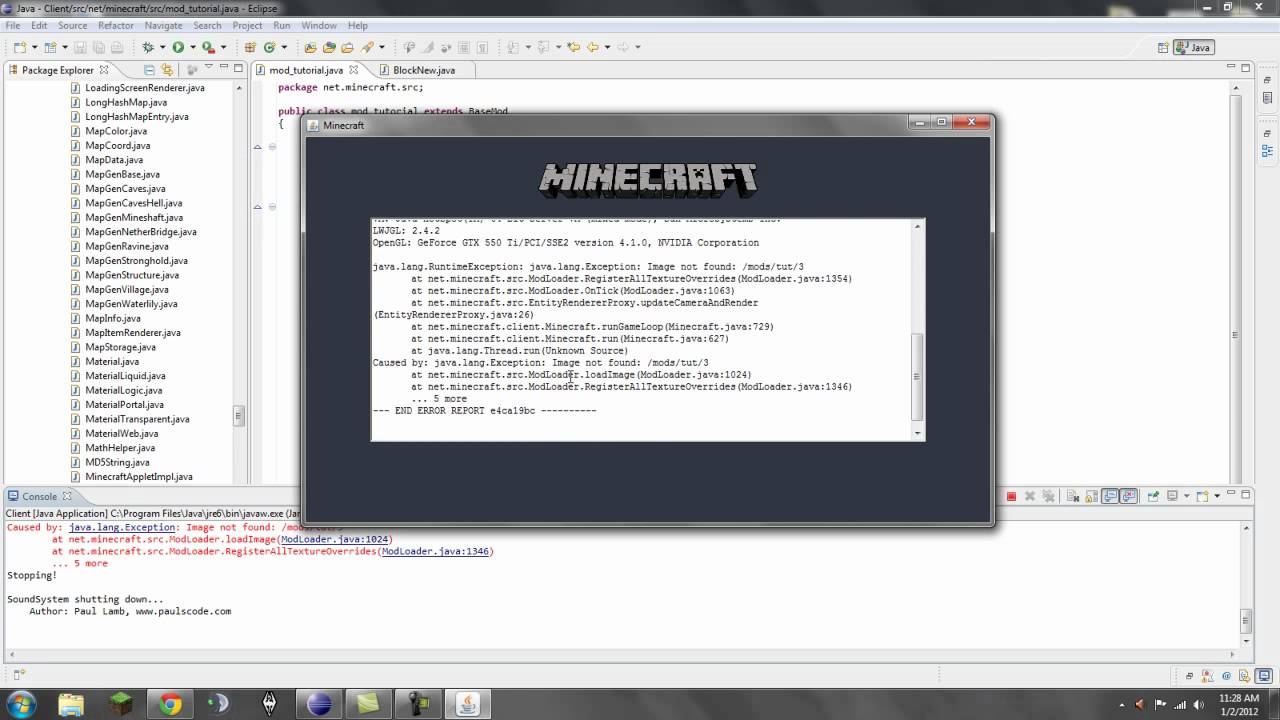 [Minecraft Modding] Creating a Block with Multiple Textures Part 2