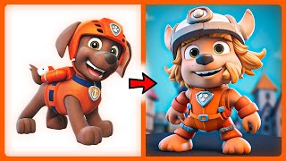 🪓 PAW PATROL characters as VIKINGS