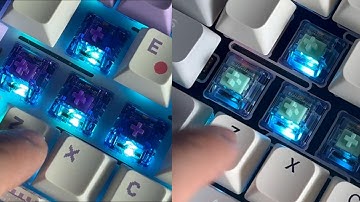 Touch switch user experience #chosfox #keyboard #fox65 #switches