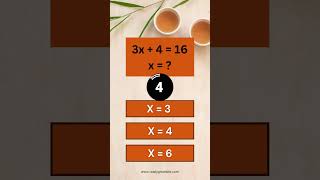 Simple Math Quiz screenshot 1