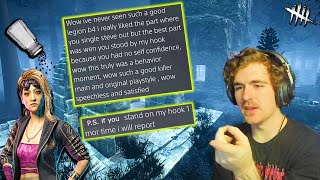 Salty Yui Sends A Review And Threatens to Report - Dead By Daylight