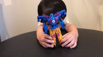 Unboxing and How to Transformers Crash Combiner Force!!