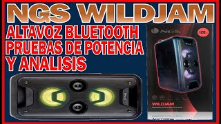 NGS WILDJAM - ALTAVOZ BLUETOOTH PORTATIL