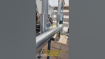 chiller duct line of pipeline cladding Sheikh Engineering works03014182401