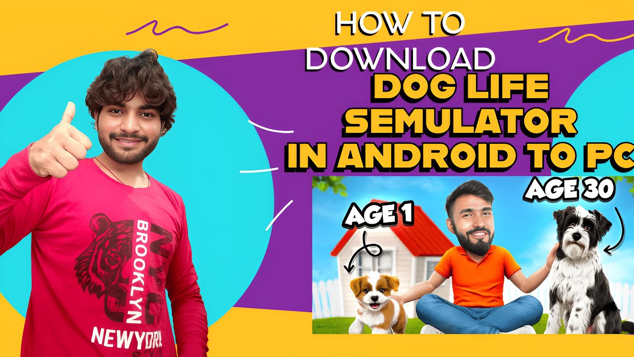 "How to Download & Play Dog Simulator on PC Like Techno Gamerz! 