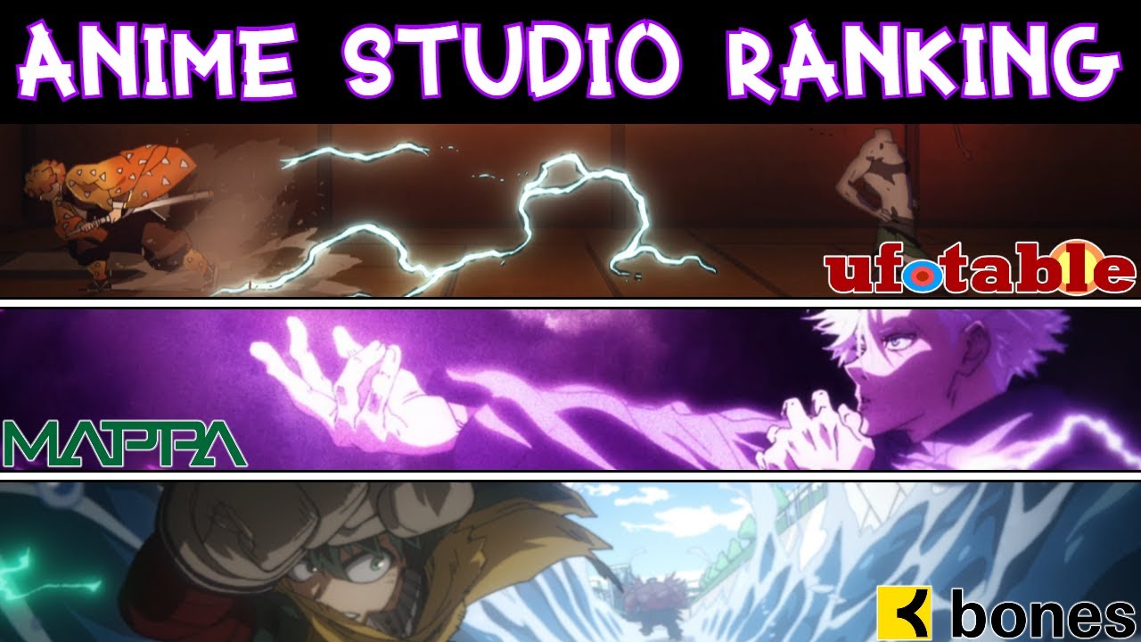 Ranking The Best Anime Studios Tier List YouTube ranking-the-best-anime-studios-tier-list-youtube