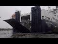 DFDS Hollandia Seaways - Maiden Voyage - Immingham 23 November 2019