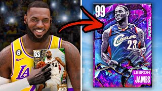 NBA 2k23 But Every WIN I Upgrade LeBron James