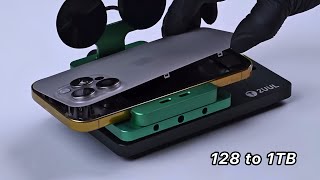 تغير ذاكرة هاتف آيفون 16 برو من 128 جيجابايت إلى 1TB screenshot 1