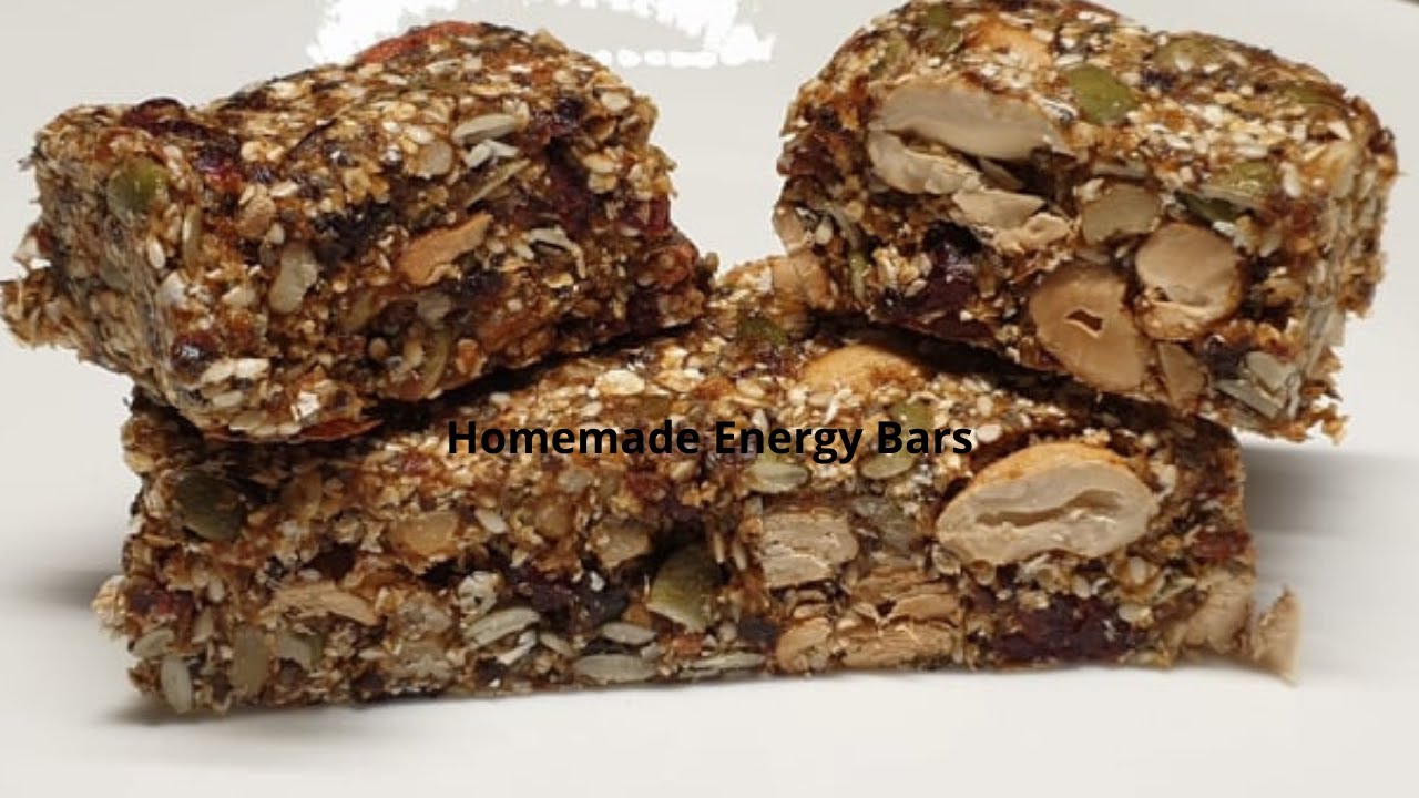 Healthy Energy Bars/Nut Bars/ Date and nut bars