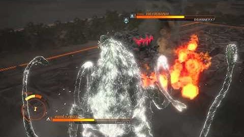GODZILLA PS4 versus mode : Boillante vs. Hedorah