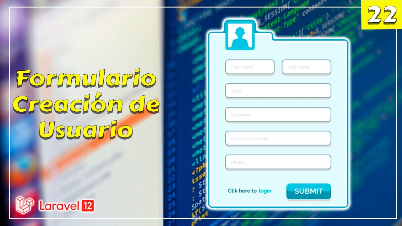 22 👤 Formulario de Creación de Usuario - Registro de Usuarios Flux UI Selects, Enums Laravel 12 🛠️
