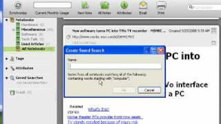 How to search for notes in Evernote