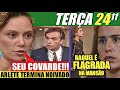 MULHERES DE AREIA Capítulo de hoje TERÇA 28/11  - Resumo da novela mulheres de areia hoje