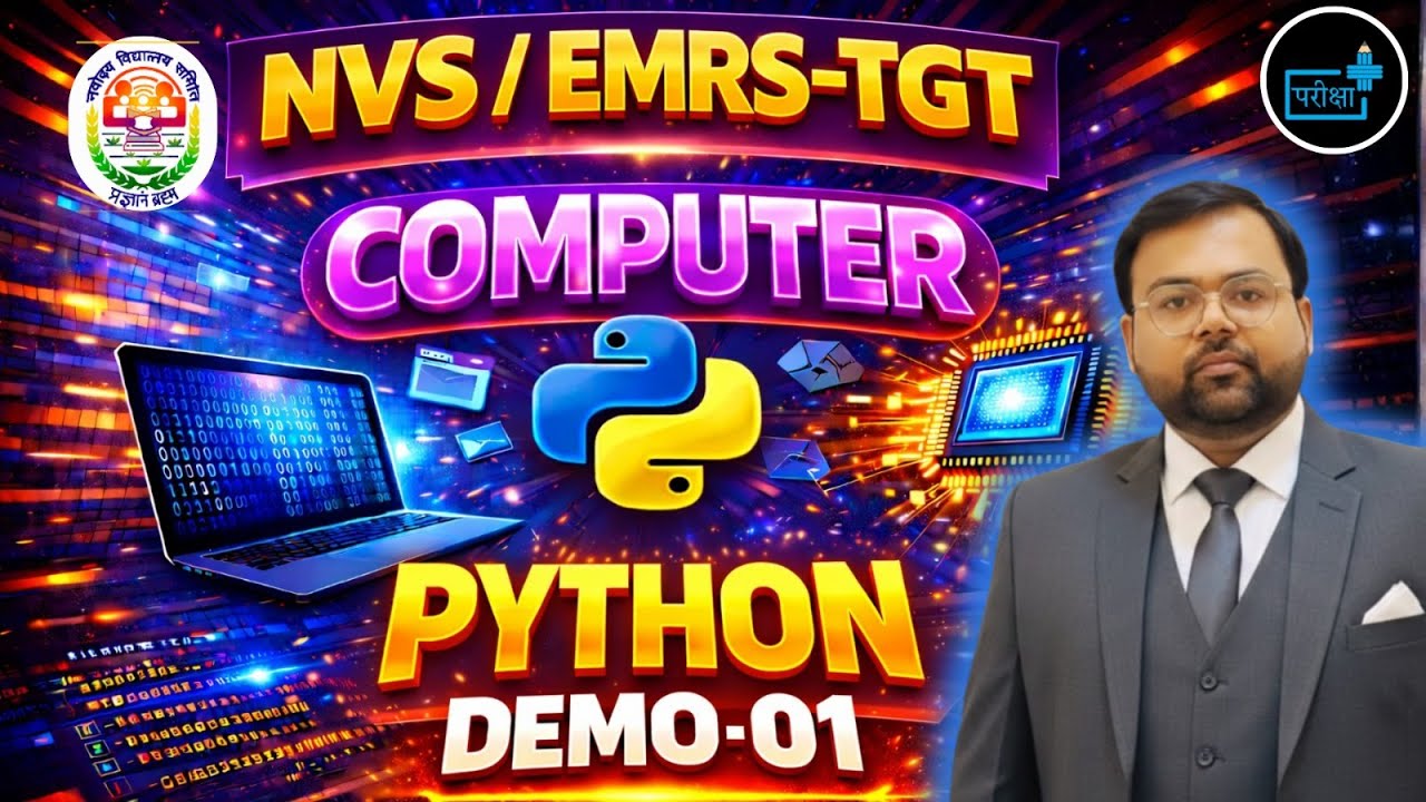 NVS EMRS TGT Python Demo for NVS/EMRS-TGT Exam Preparation | Pariksha ...