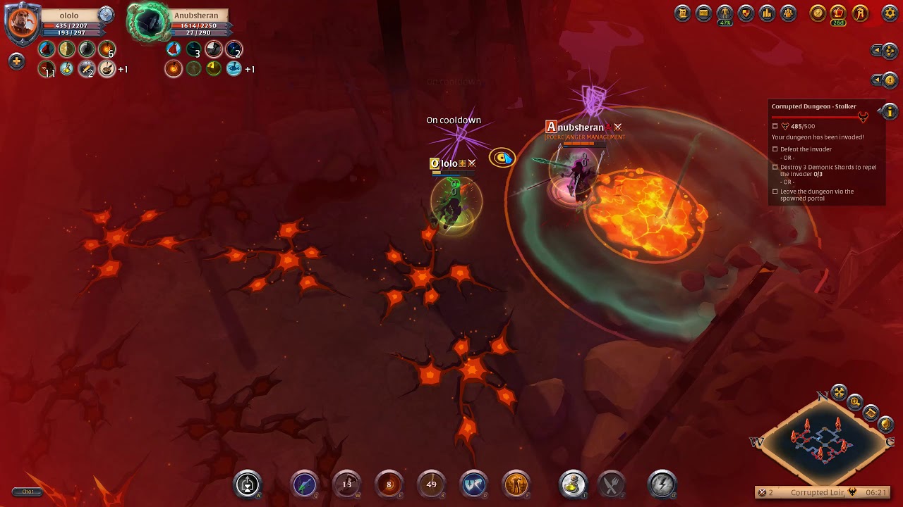 Close Bow Fight Albion Online