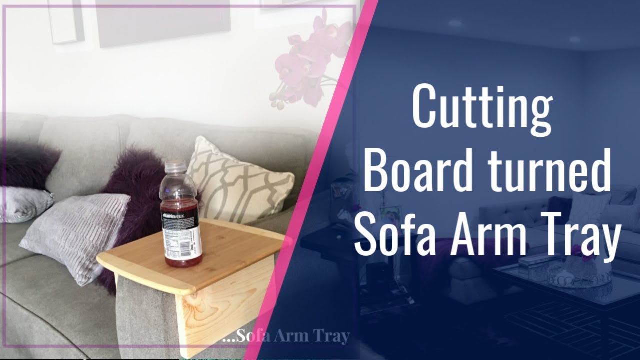 SOFA ARM TRAY 1 - YouTube