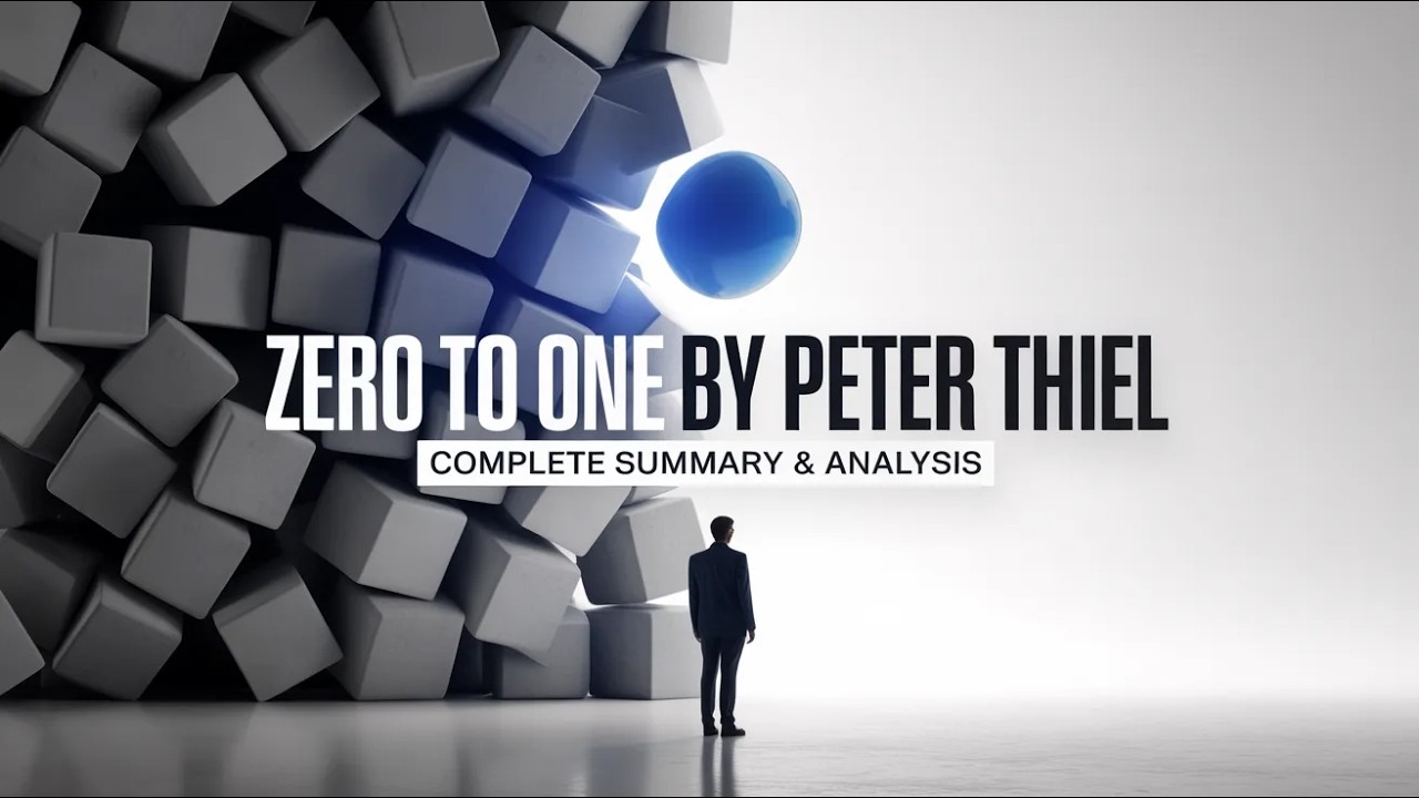 Zero to One by Peter Thiel – Book Summary & Business Lessons for ...