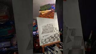 Books Still Life Drawing