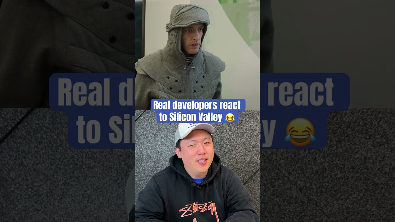 Devs react to Silicon Valley 😂 #tech #codingmemes #developermemes #coding #developer #programming