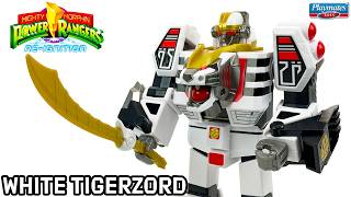 Playmates Power Rangers Re-Ignition White Tigerzord Review!