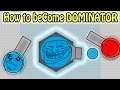 How to be a Dominator in Diep.io // I am a DOMINATOR // New Dominator Class Level 75