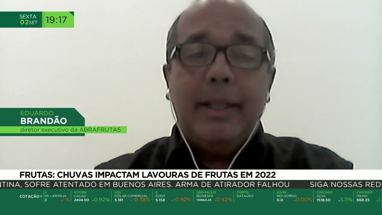 Frutas: Chuvas impactam lavouras de frutas em 2022