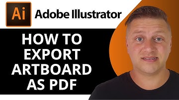 How to Export Artboard as PDF in Illustrator | Adobe Illustrator Tutorial 2025