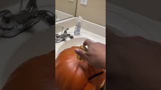 Target gets me!! Carvable plastic pumpkin!
