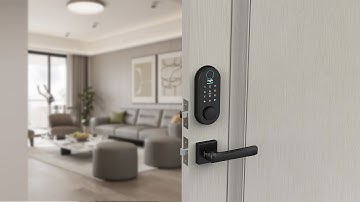HC-M2       Latch Deathbolt Smart Lock Installation Video