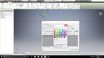 lệnh fillet text trong sketch 2d inventor