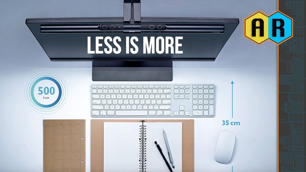 Smart LED Monitor Lamp | BenQ ScreenBar LED Task Lamp ...