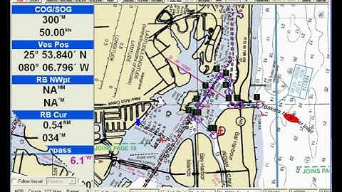 Maptech Offshore Nav Part 4 - Live GPS Navigation