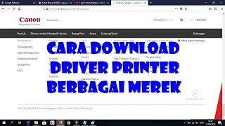 Cara Download Driver Printer Berbagai Merek dari Situs Resminya screenshot 3