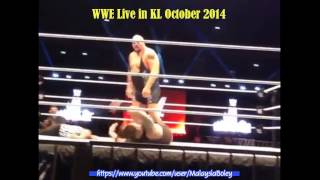 Wwe Live In Kl Malaysia Big Show Vs Bray Wyatt 10 October 2014