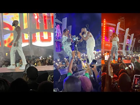 DAVIDO PERFORMS OVER DEM ALL, FEEL, UNAVAILABLE & NO COMPETITION FT ASAKE AT HIS TIMELESS CONCERT