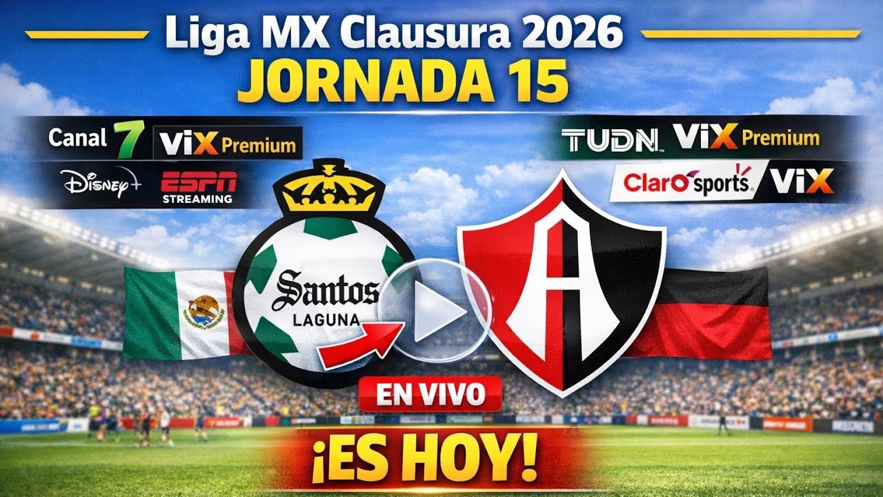 Santos vs. Atlas en vivo: dónde ver y a qué hora juega | Liga MX ...