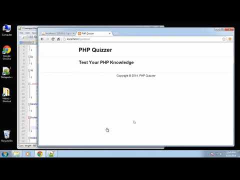 PHP and MySQL Quiz App Complete