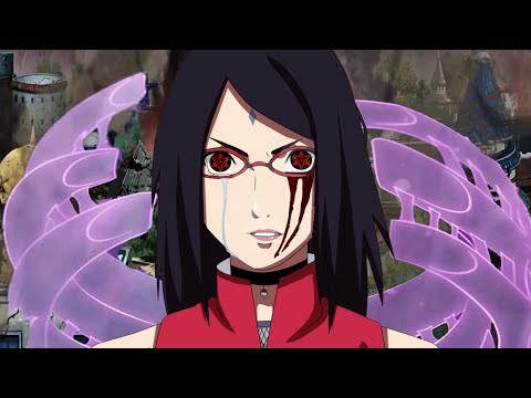 Narutos Death Awakens Saradas Mangekyou Sharingan Boruto